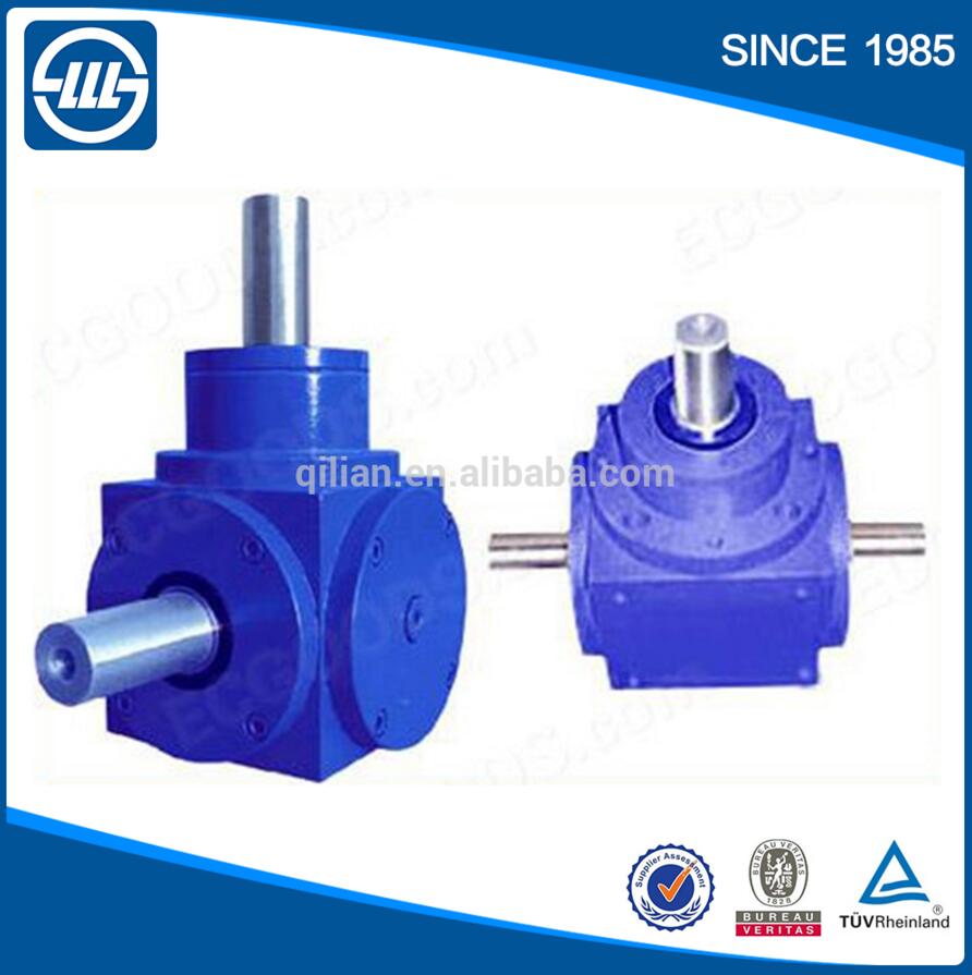 Low Noise & High Speed T Series 90 Degree Sprial Bevel gear reducer gearbox